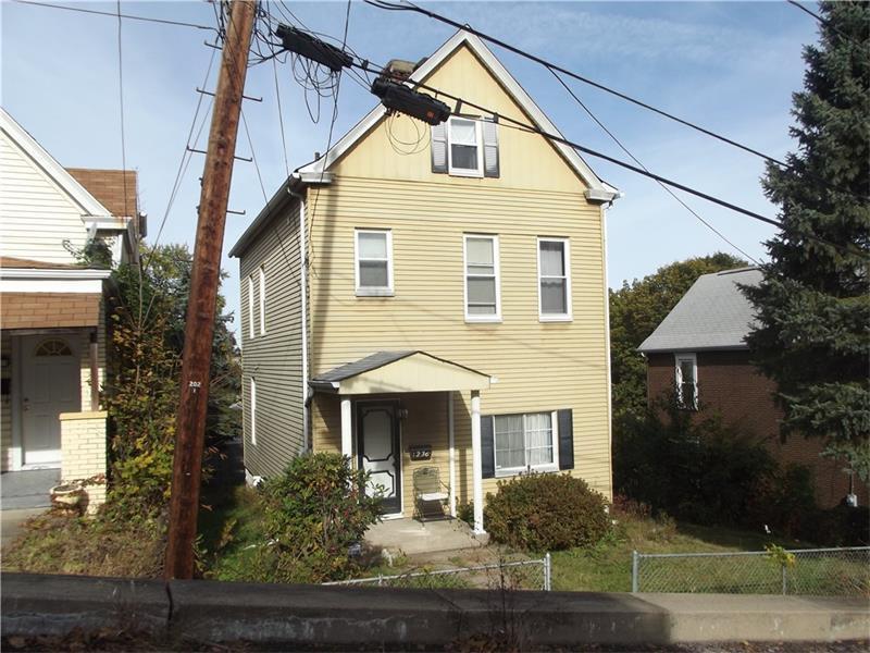 1236 MUTUAL ST, PITTSBURGH, PA — MLS 1255062 — ZipRealty