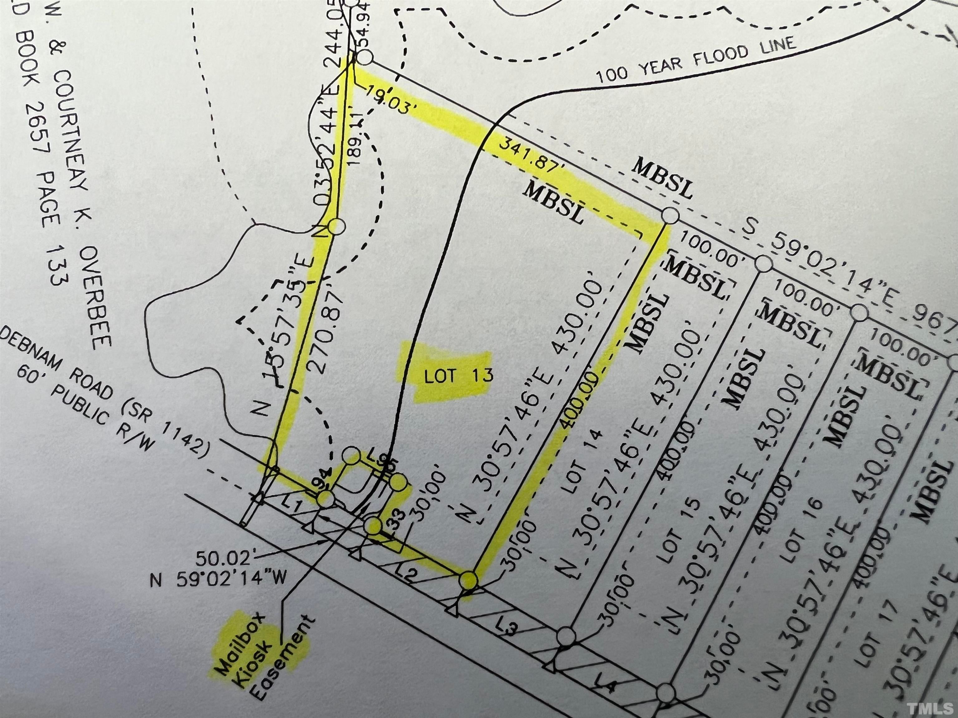 LND located at LOT 13 Debnam Road